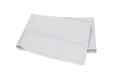Matouk Milano Hemstitch Flat Sheet  Fig Linens and Home - Color Dove