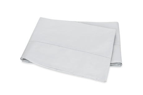 Matouk Milano Hemstitch Flat Sheet  Fig Linens and Home - Color Dove