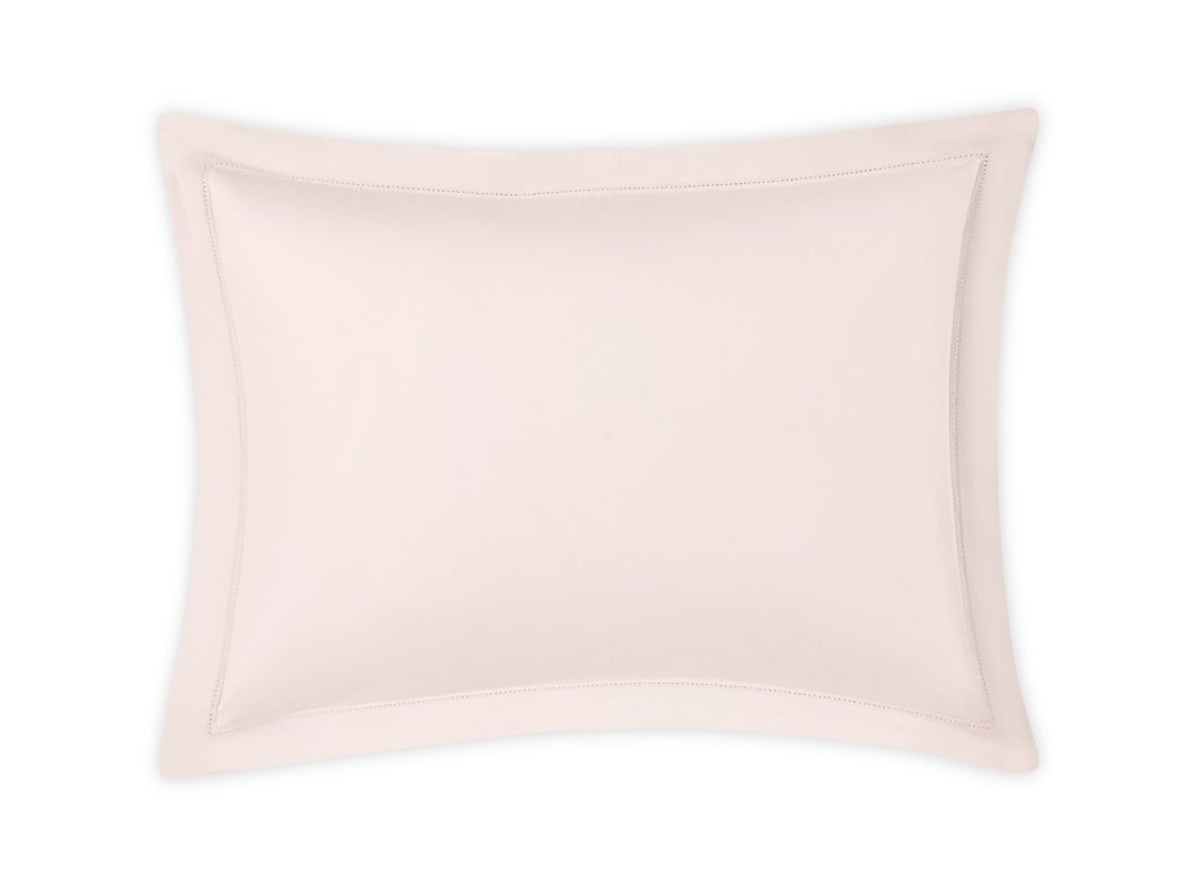 Matouk Milano Hemstitch Pillow Sham  Fig Linens and Home - Color Pink