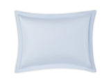 Matouk Milano Hemstitch Pillow Sham  Fig Linens and Home - Color Sky Blue