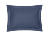 Matouk Milano Hemstitch Pillow Sham  Fig Linens and Home - Color Steel Blue