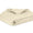 Quilted Coverlet - Matouk Percale Milano Dune Quilted Bedding at Fig Linens and Home