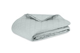 Quilted Coverlet - Matouk Percale Milano Pool Quilted Bedding at Fig Linens and Home