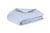 Quilted Coverlet - Matouk Percale Milano Sky Blue Quilted Bedding at Fig Linens and Home