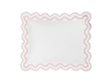 Pillow Sham - Matouk Matelasse - Mirasol Baby Pink Bedding at Fig Linens and Home