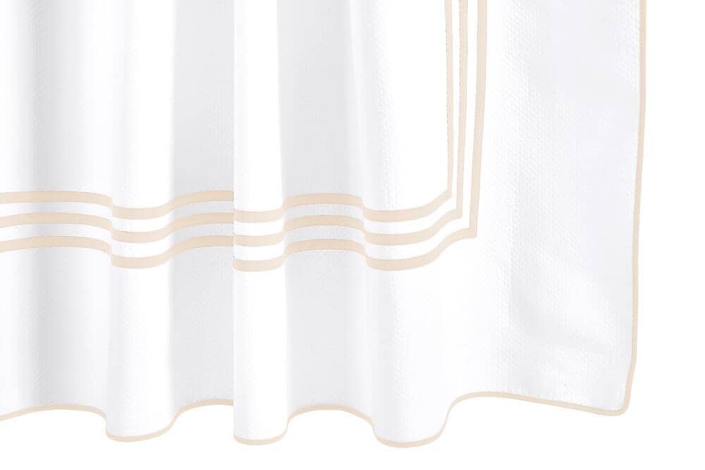 Matouk Newport Cotton Shower Curtain at Fig Linens and Home