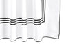 Newport Black Shower Curtain | Matouk at Fig Linens