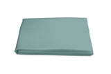 Matouk Nocturne Fitted Sheets by Matouk - Queen Fitted 17" Pocket Lagoon at FIG LINENS AND HOME - 4