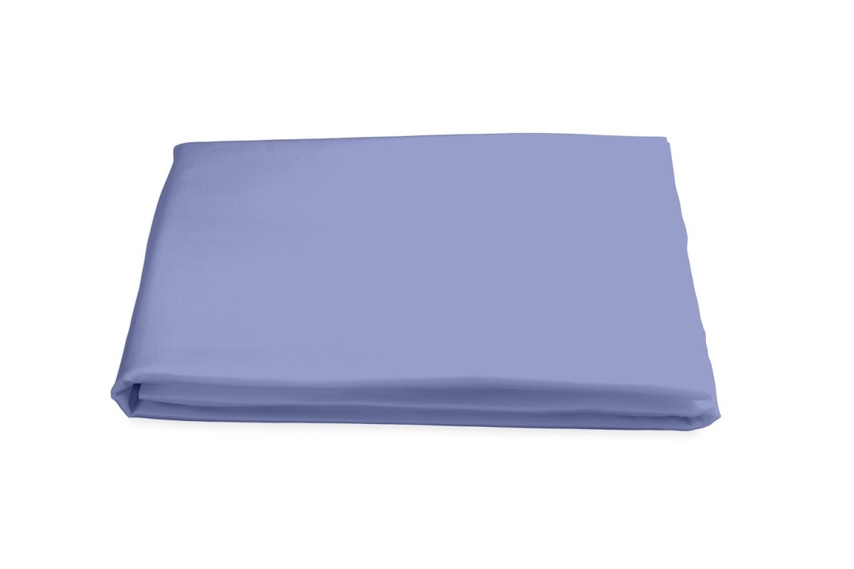Matouk Nocturne Fitted Sheets by Matouk - Queen Fitted 17" Pocket Lagoon at FIG LINENS AND HOME - 5