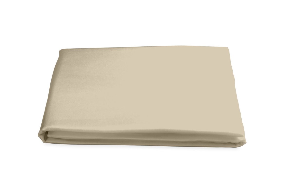 Matouk Nocturne Fitted Sheets by Matouk - Full Fitted 17" Pocket Champagne at FIG LINENS AND HOME - 10