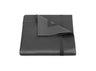Matouk Duvet Cover - Nocturne Sateen Cotton Charcoal Bedding at Fig Linens and Home