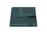 Matouk Duvet Cover - Nocturne Sateen Cotton Deep Jade Bedding at Fig Linens and Home