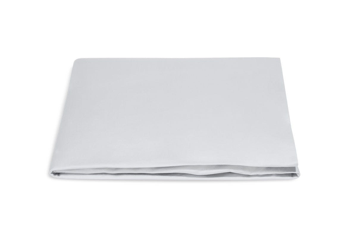 Fitted Sheet - Nocturne Sateen Cotton Bedding in Dove at Fig Linens and Home