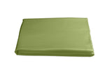 Matouk Nocturne Fitted Sheets by Matouk - Queen Fitted 17" Pocket Deep Jade at FIG LINENS AND HOME - 14