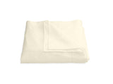 Nocturne Hemstitch Ivory Duvet Cover | Matouk Sateen Bedding