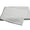 Nocturne Hemstitch Silver Flat Sheet | Matouk Sateen Bedding