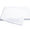 Nocturne Hemstitch White Flat Sheet | Matouk Sateen Bedding