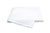 Nocturne Hemstitch White Flat Sheet | Matouk Sateen Bedding