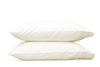 Matouk Nocturne Ivory Pillowcase | Fig Linens