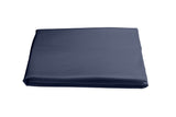 Matouk Nocturne Fitted Sheets by Matouk - Queen Fitted 17" Pocket Navy at FIG LINENS AND HOME - 20