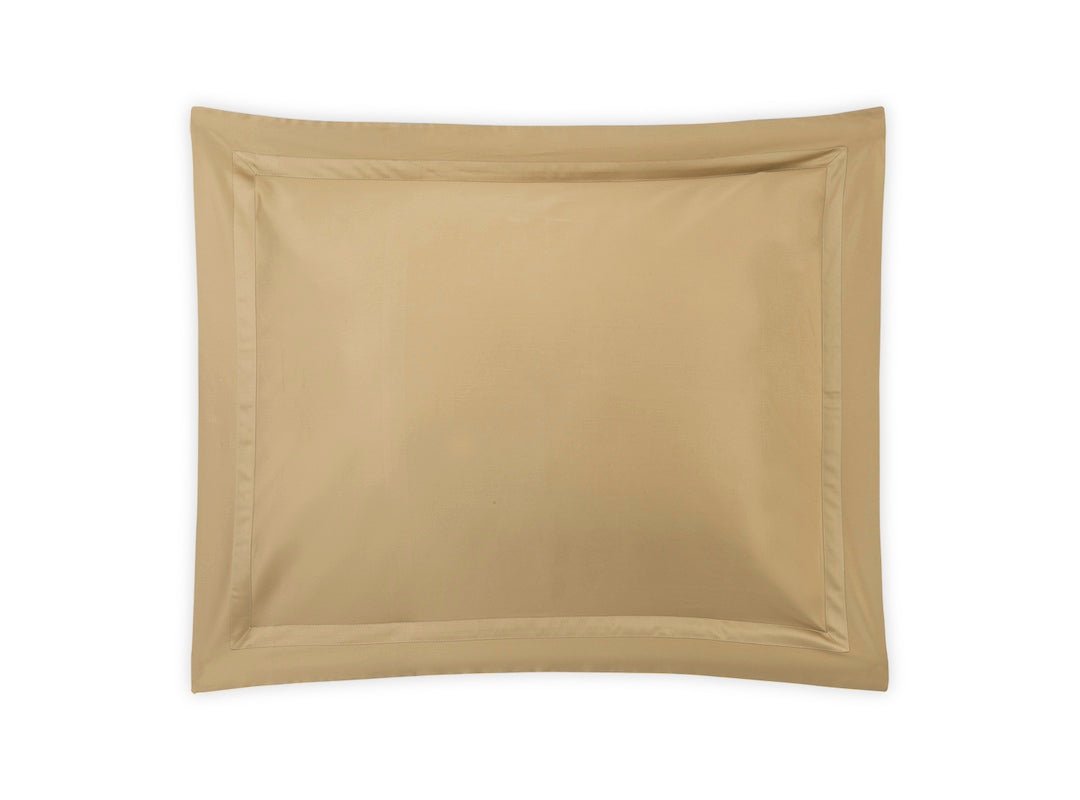 Matouk Pillow Sham - Nocturne Sateen Bronze Bedding at Fig Linens and Home