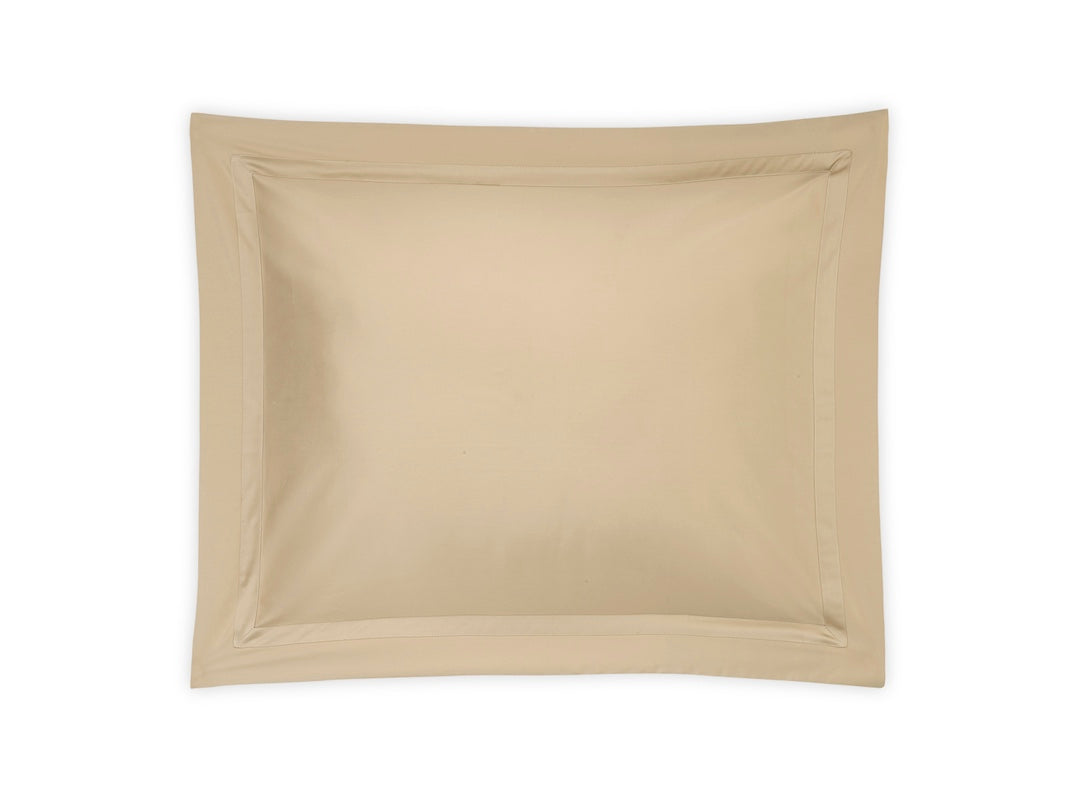 Matouk Pillow Sham - Nocturne Sateen Champagne Bedding at Fig Linens and Home