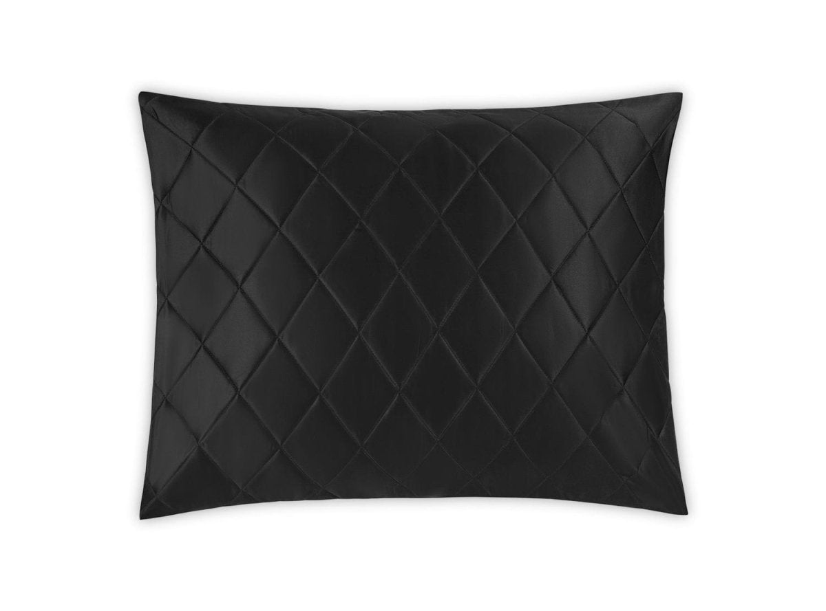 Matouk Coverlet - Nocturne Quilt in Black at Fig Linens and Home