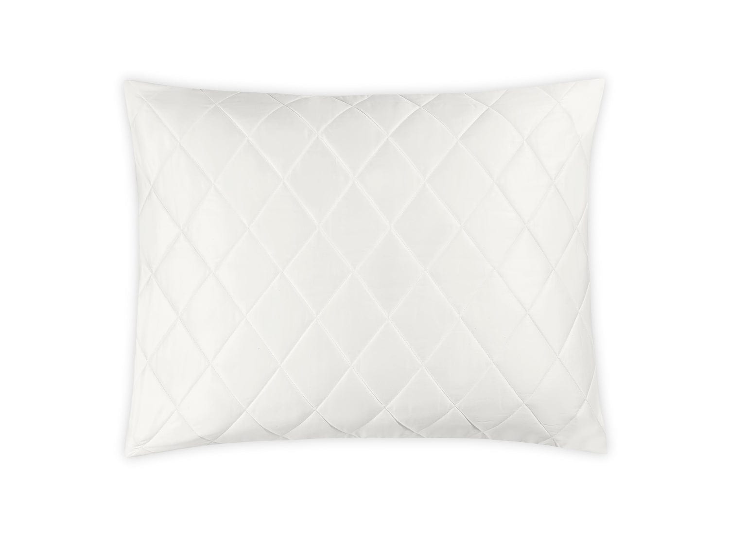 Matouk Pillow Sham - Nocturne Quilt in Bone at Fig Linens and Home