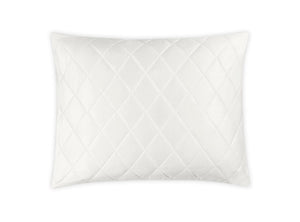Matouk Pillow Sham - Nocturne Quilt in Bone at Fig Linens and Home