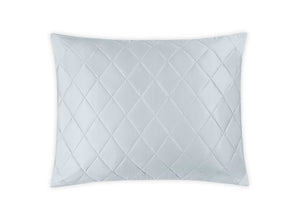 Matouk Pillow Sham - Nocturne Quilt in Pool at Fig Linens and Home