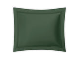 Pillow Sham - Matouk Nocturne Green Bedding at Fig Linens and Home