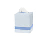 Tissue Box Cover - Matouk Nocturne Blue and Azure TBC - Fig Linens and Home