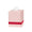 Tissue Box Cover - Matouk Nocturne Pink and Scarlet Red TBC - Fig Linens and Home