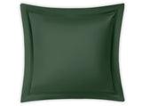 Euro Square Sham - Matouk Nocturne Green Bedding at Fig Linens and Home