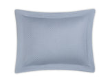 Pillow Sham - Perla Sham by Matouk in Hazy Blue at Fig Linens and Home