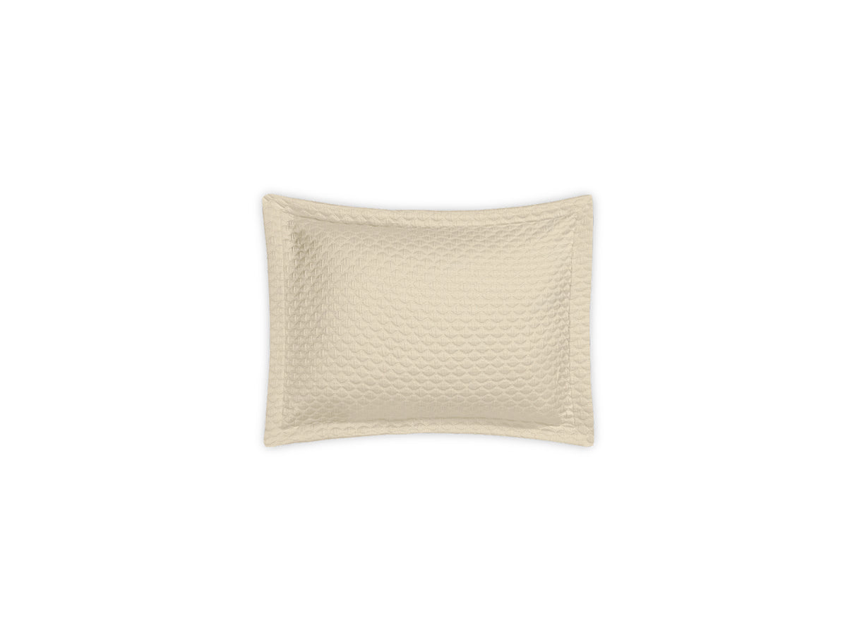 Boudoir Sham - Perla Sham by Matouk in Almond at Fig Linens and Home