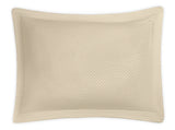 Oversized Euro Sham - Perla Sham by Matouk in Almond at Fig Linens and Home
