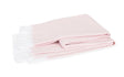 Pezzo Pink Cotton Throw | Matouk Blankets at Fig Linens and Home