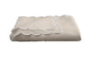 Savannah Gardens Oblong Dune Tablecloth | Matouk Washable Table Cloths at Fig Linens and Home