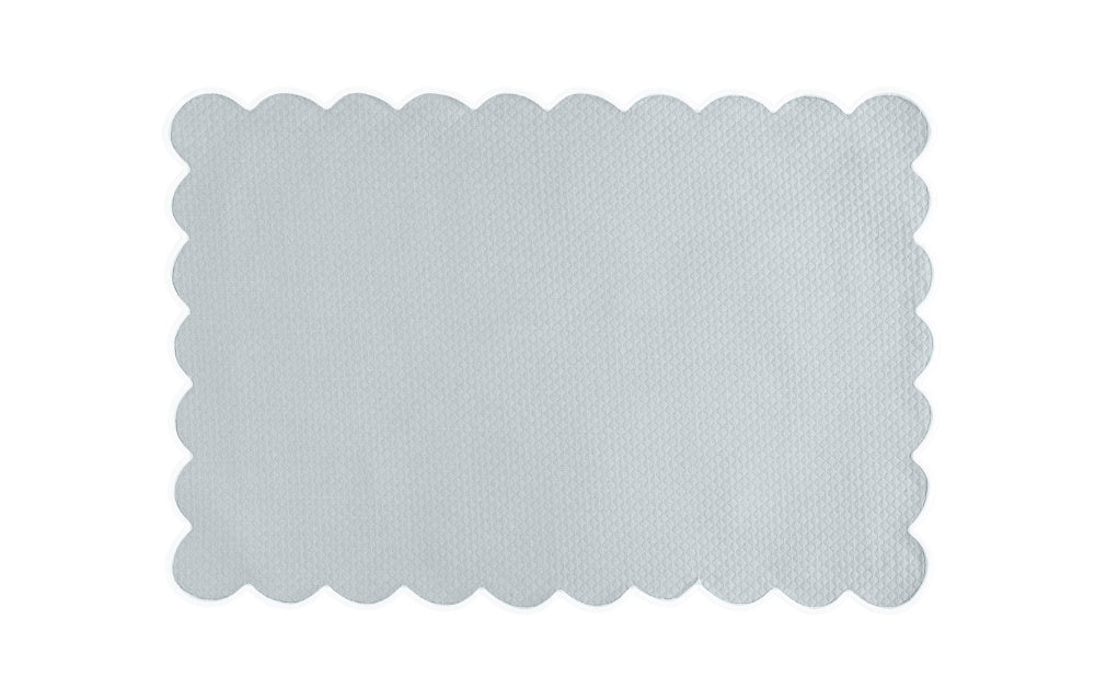 Matouk Savannah Gardens Oblong Rectangle Placemats Pool at Fig Linens and Home