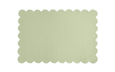 Matouk Savannah Gardens Oblong Rectangle Placemats Spring Green at Fig Linens and Home