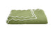 Savannah Gardens Oblong Spring Green Tablecloth | Matouk at Fig Linens