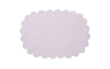 Matouk Savannah Gardens Oval Placemats Violet at Fig Linens and Home