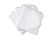 Matouk Napkins - Scallop Edge Napkin in White with Classic Gray Tape - Fig Linens and Home