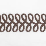 Color Swatch - Astor Braid Mocha by Matouk Schumacher