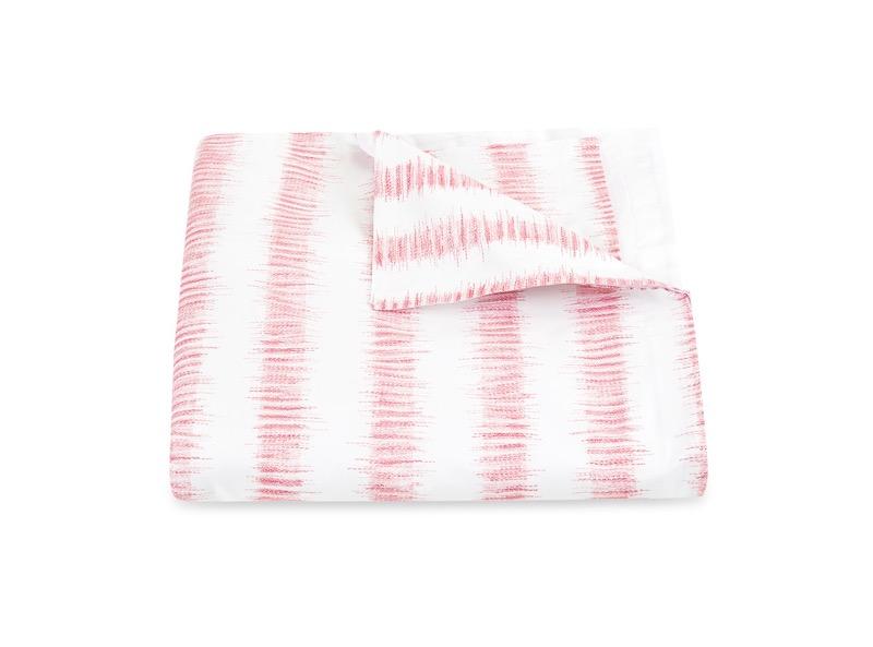 Attleboro Pink Coral Duvet Cover - Matouk Sale at Fig Linens and Home