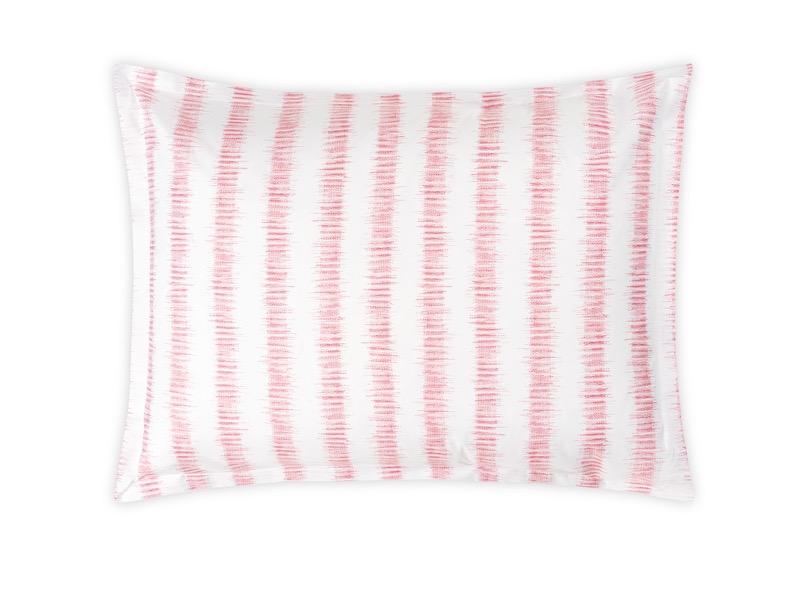 Attleboro Pink Coral Sham | Matouk at Fig Linens and Home