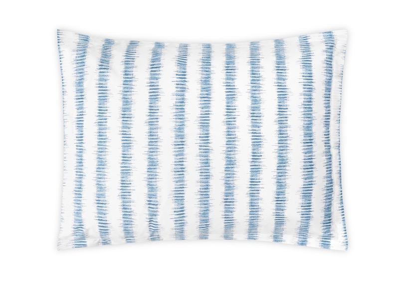 Attleboro Prussian Blue Sham | Matouk Schumacher at Fig Linens