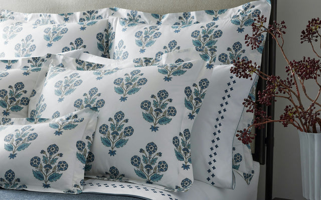 Matouk Schumacher Dalila Bedding - Detail View at Fig Linens and Home