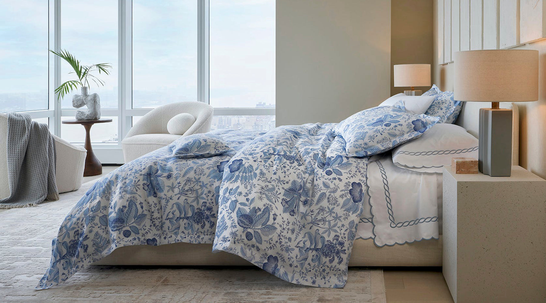 Matouk Schumacher Fine Linens Bedding and Bath at Fig Linens and Home